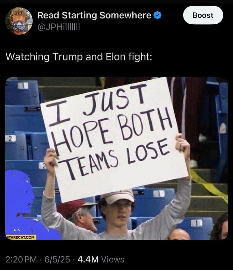 The Musk-Trump Murder-Suicide