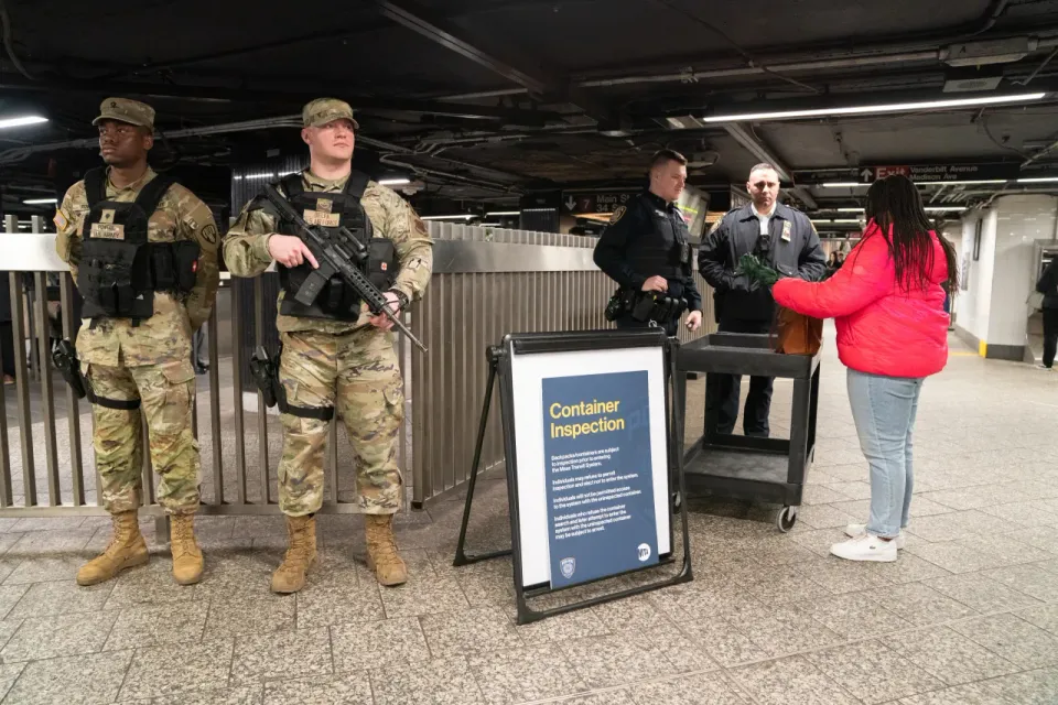 The National Guard is in the subway — now what?